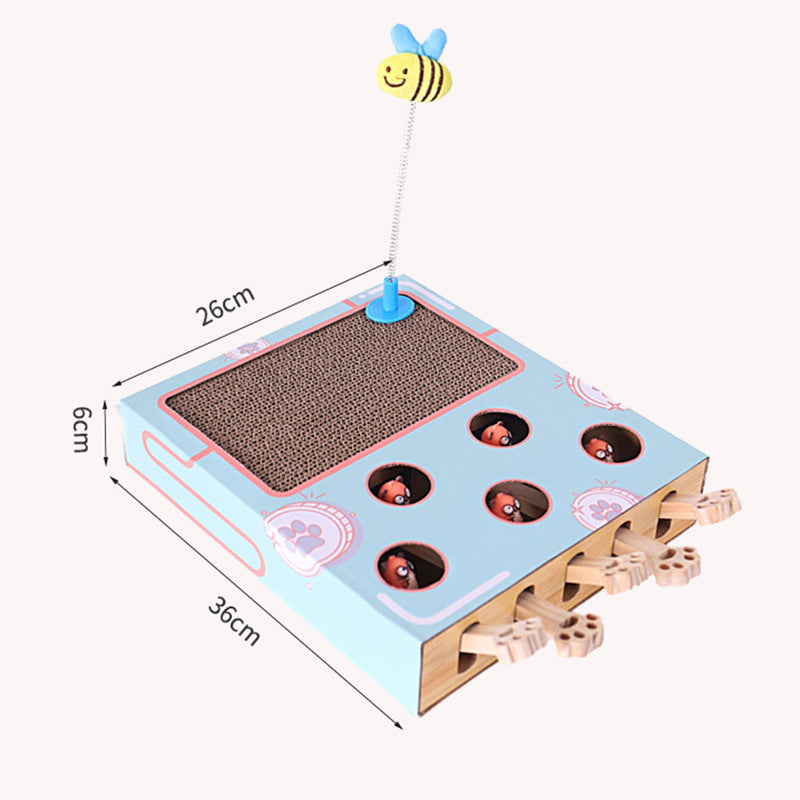 Whack-a-mole speeltje katten 3 verschillende spelletjes Daily Paw