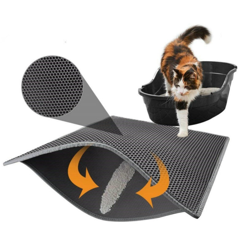 Waterbestendige kattenbakmat hoofdfoto Daily Paw