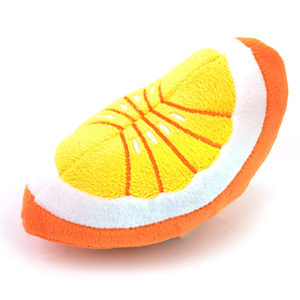 Pluche knuffel speelgoed sinaasappel part veilig kauwen Daily Paw