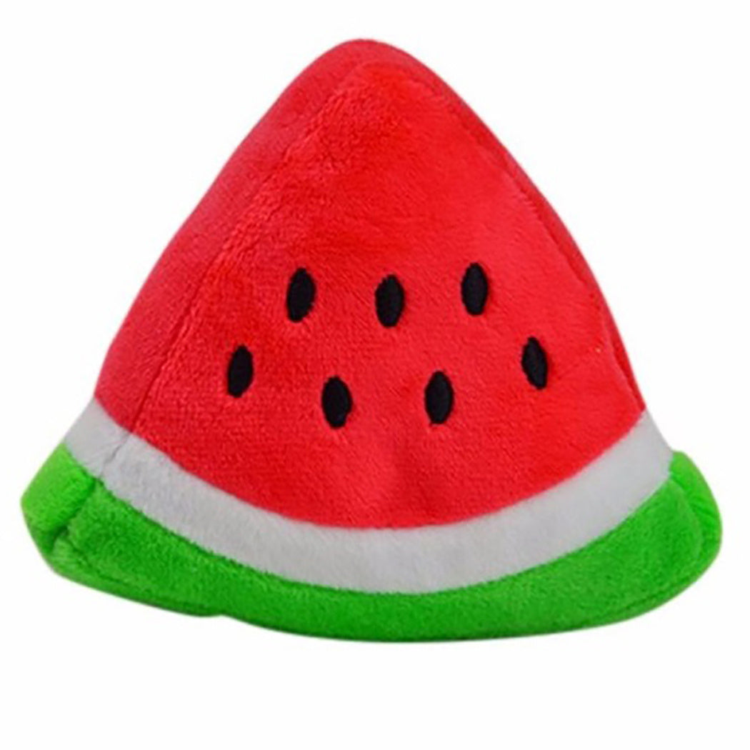 Pluche knuffel speelgoed watermeloen part veilig kauwen Daily Paw
