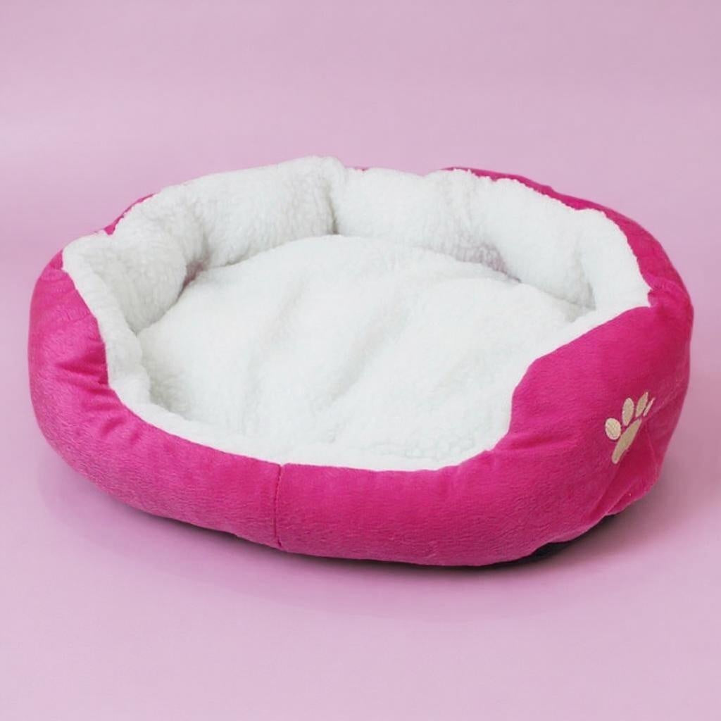 Wasbaar huisdierbed roze 60x50cm machine wasbaar Nederland