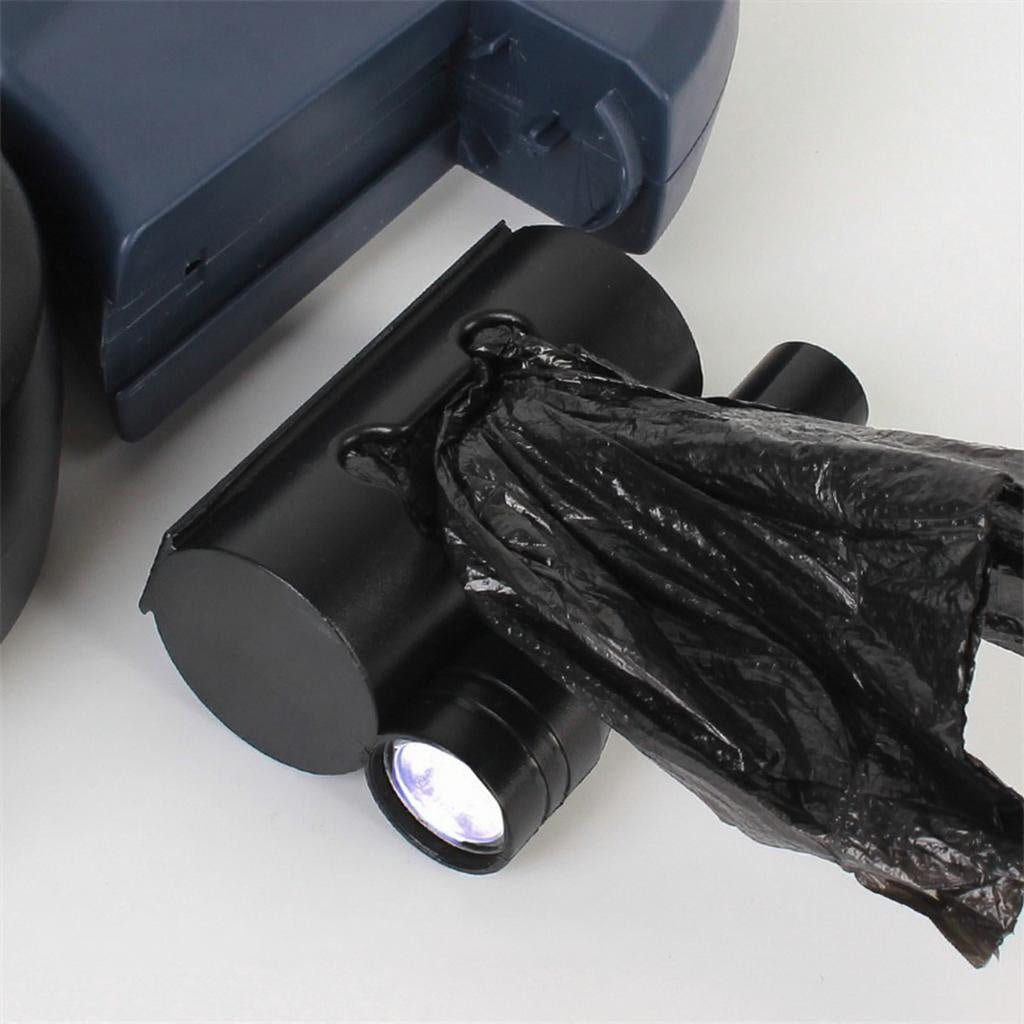 Hondenriem met zaklamp en poepzakhouder accessoires Daily Paw